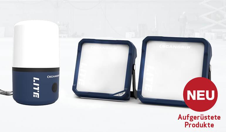 Aufgerüstete Produkte: VEGA LITE und AREA LITE CO