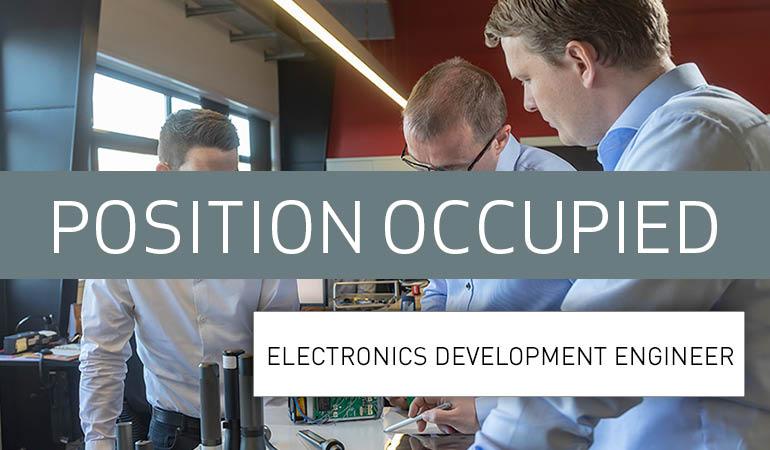 VACANT POSITION: ELECTRONICS DEVELOPMENT ENGINEER