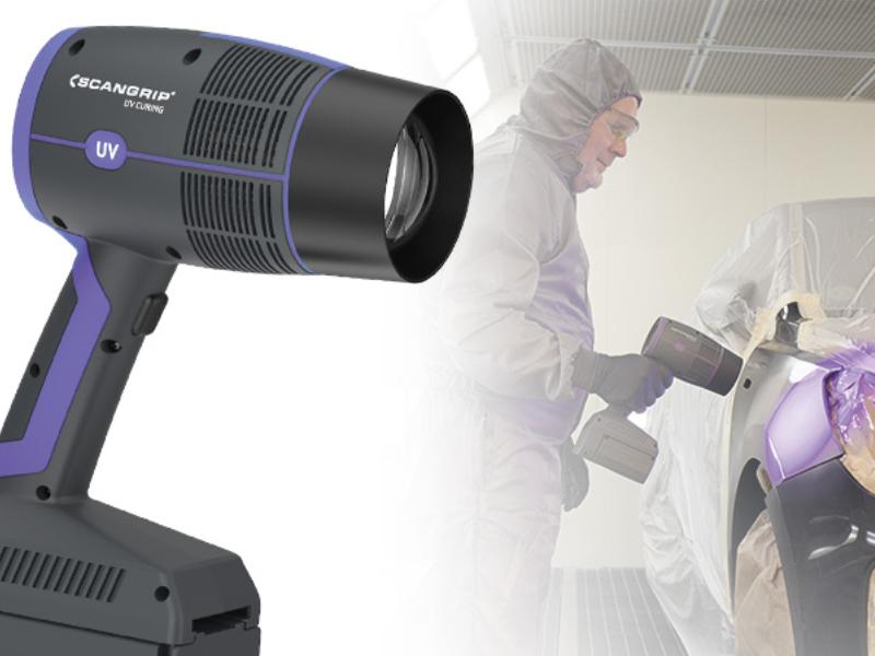 Håndholdt UV-GUN til ekstremt hurtig UV-hærdning er nu på lager