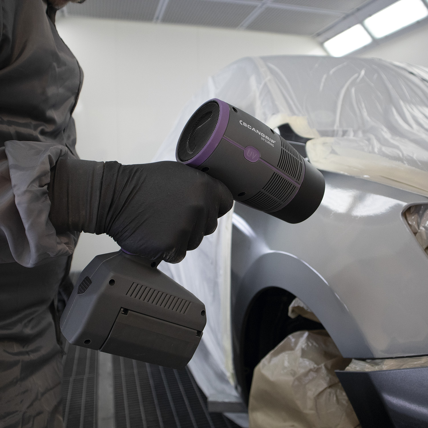 UVGUN extremely powerful for UV curing of large areas