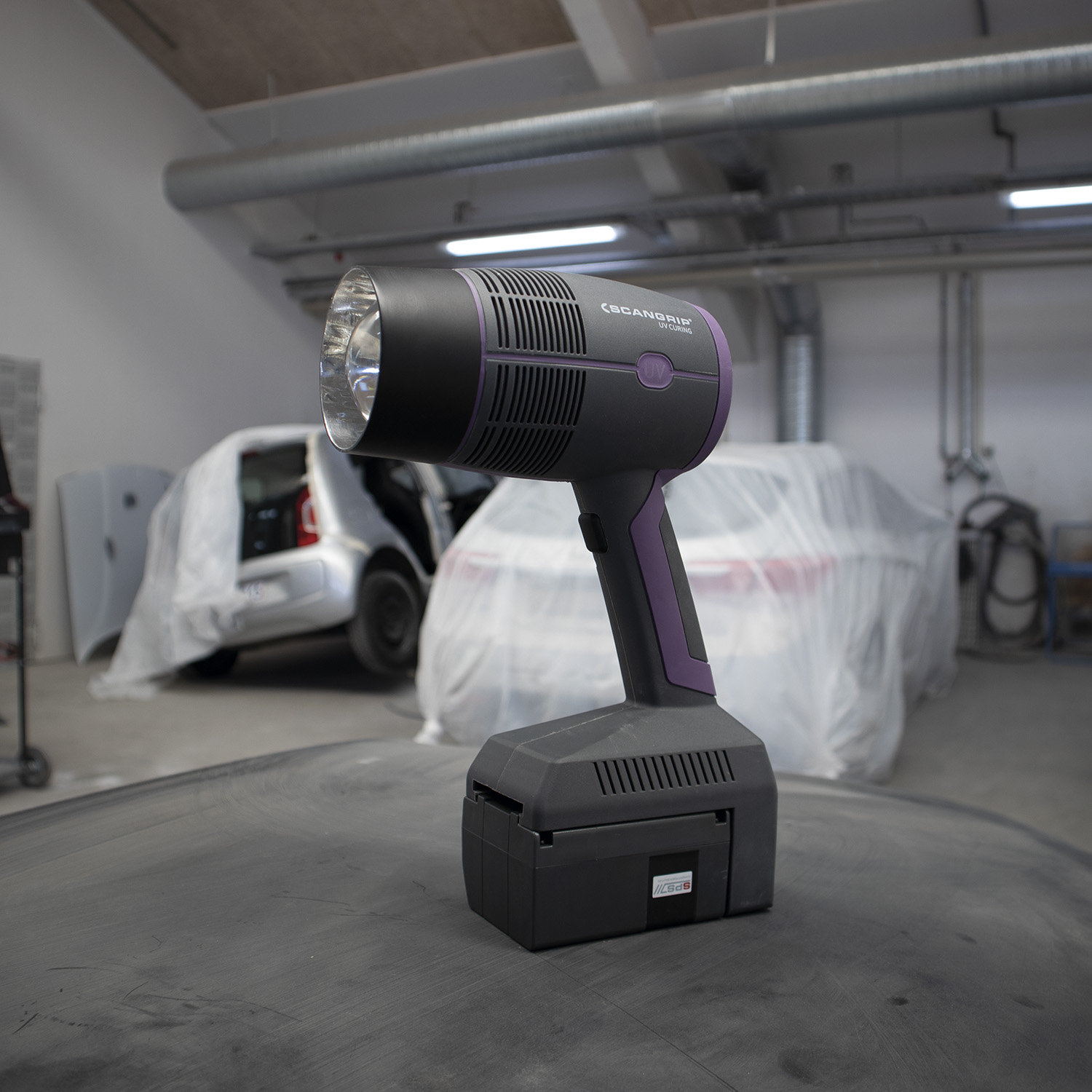 UVGUN extremely powerful for UV curing of large areas