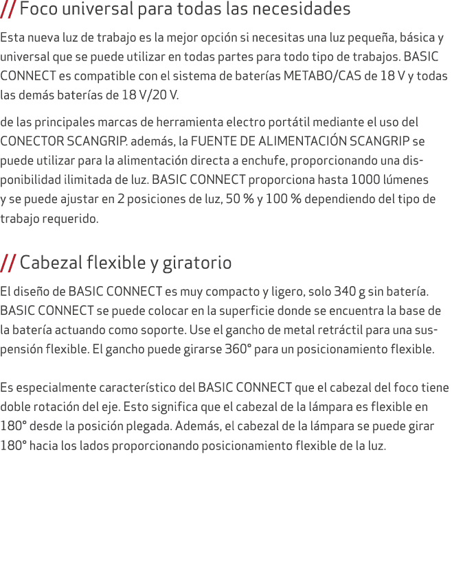 // Foco universal para todas las necesidades Esta nueva luz de trabajo es la mejor opci n si necesitas una luz peque ...