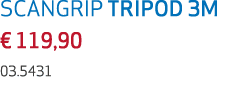 SCANGRIP TRIPOD 3M € 119,90 03.5431