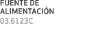 FUENTE DE ALIMENTACI N 03.6123C
