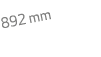 892 mm