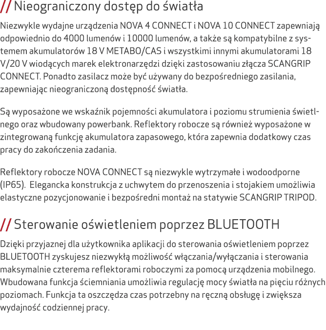 // Nieograniczony dost p do wiat a Niezwykle wydajne urz dzenia NOVA 4 CONNECT i NOVA 10 CONNECT zapewniaj  odpowied...