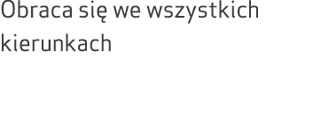 Obraca si we wszystkich kierunkach