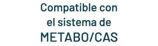 Compatible con el sistema de METABO/CAS