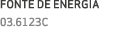FONTE DE ENERGIA 03.6123C