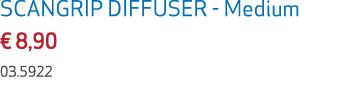 SCANGRIP DIFFUSER Medium € 8,90 03.5922