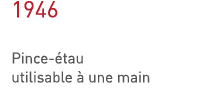 1946 Pince-étau utilisable à une main