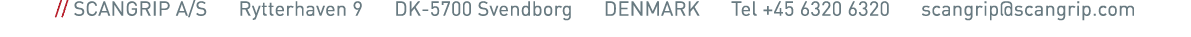    SCANGRIP A S   Rytterhaven 9   DK-5700 Svendborg   DENMARK   Tel +45 6320 6320   scangrip scangrip com