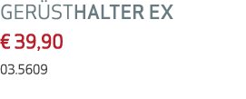 GER STHALTER EX € 39,90 03.5609