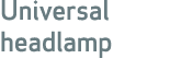 Universal headlamp