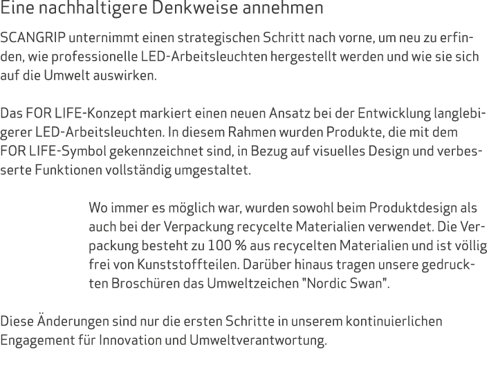 Eine nachhaltigere Denkweise annehmen SCANGRIP unternimmt einen strategischen Schritt nach vorne, um neu zu erfinden,...
