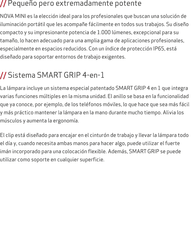 // Peque o pero extremadamente potente NOVA MINI es la elecci n ideal para los profesionales que buscan una soluci n ...