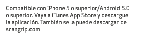 Compatible con iPhone 5 o superior/Android 5.0 o superior. Vaya a iTunes App Store y descargue la aplicaci n. Tambi n...