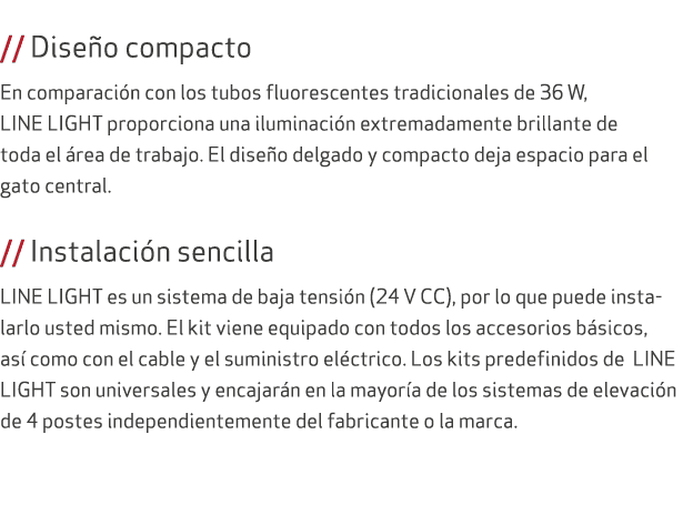  // Dise o compacto En comparaci n con los tubos fluorescentes tradicionales de 36 W, LINE LIGHT proporciona una ilum...