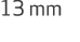 13 mm