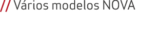 // V rios modelos NOVA