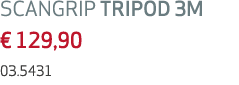 SCANGRIP TRIPOD 3M € 129,90 03.5431