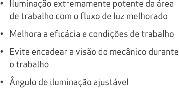 • Ilumina o extremamente potente da  rea de trabalho com o fluxo de luz melhorado • Melhora a efic cia e condi  es d...