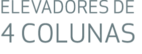 Elevadores de 4 colunas