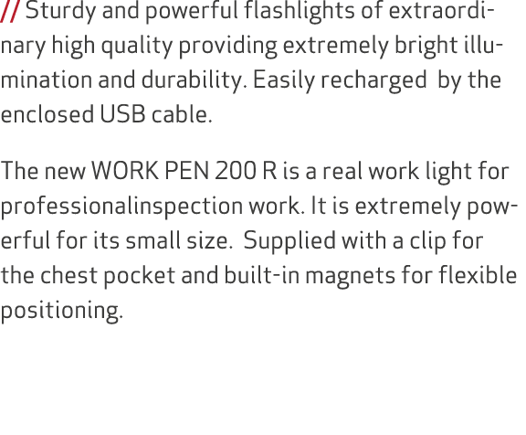 // Sturdy and powerful flashlights of extraordinary high quality providing extremely bright illumination and durabili...